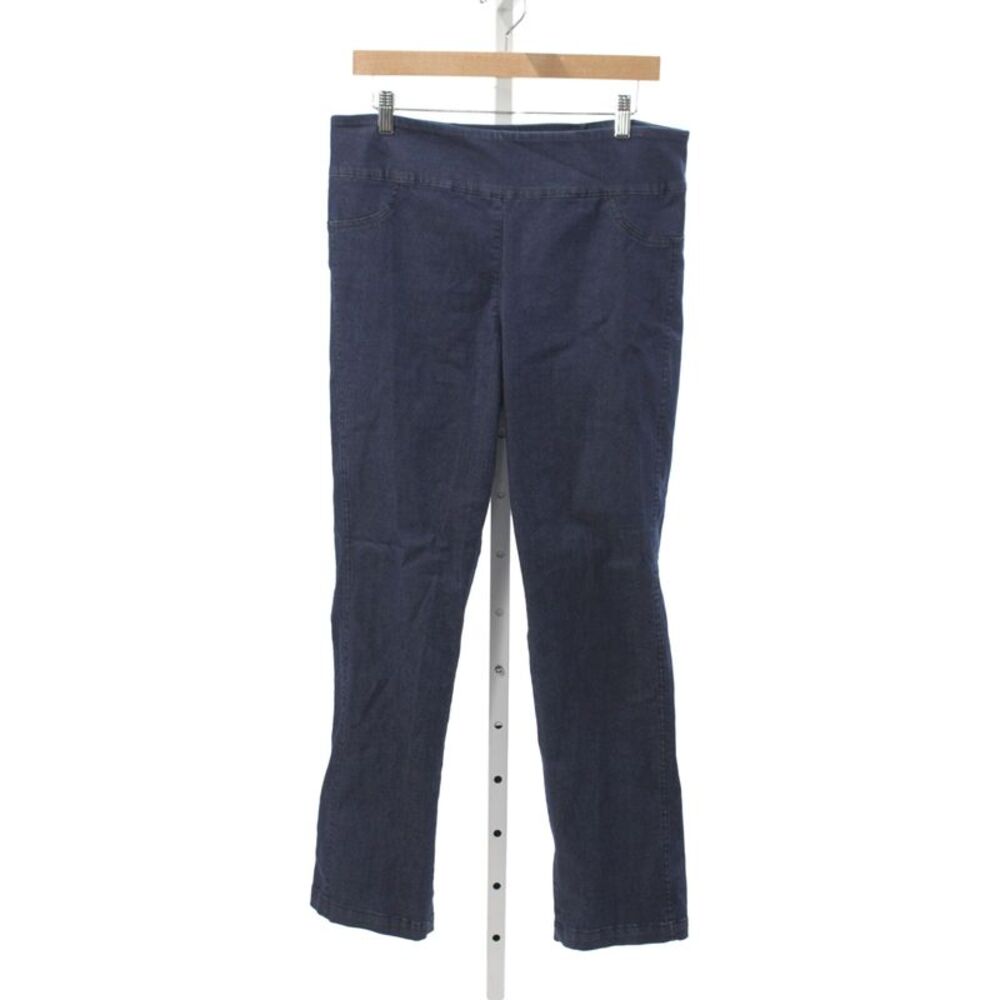Elliott Lauren Women Straight Jeans Blue Cotton Casual Size 14